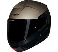 Nolan N90-3 Verniciatura Speciale 342, casco abatible XL male Negro/Beige Oscuro
