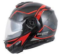 Nolan X-1005 Sandglass Carbono/Rojo S unisex negro
