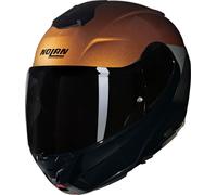 Nolan X-1005 Ultra Carbon Verniciature Speciale 343, casco abati XL male Negro/Naranja Oscuro/Gris Claro