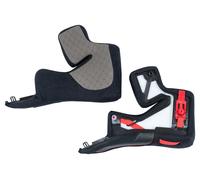 Nolan X-804 almohadillas para las mejillas Gris/Negro XS unisex
