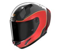 Nolan Casco integral X-804 RS Ultra Carbon Asso Di Picche 356 Carbono/Negro/Rojo/Oro XL