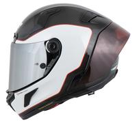 Nolan X-804 RS Asso Di Picche Carbono casco integral Carbono/Blanco/Rojo S unisex negro