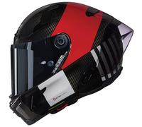 NOLAN Cascos X-804 RS Ultra Carbon Combo Gara Carbon / Red / Grey / Black L