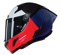 NOLAN X-804 RS Casco Motocicleta BLOCCO 348 (VISERA TRANSPARENTE Y PLATEADA EN