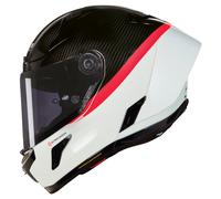 Nolan X-804 RS D.O.C. Carbon Glossy Casco integral Carbono/Naranja/Blanco XL unisex negro
