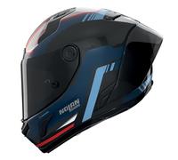 Nolan Casco integral X-804 RS Ultra Carbon Piega 366 L Carbono/Negro/Azul Oscuro/Azul Claro/Rojo