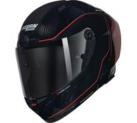 Nolan X-804 RS Ultra Carbon Asso Di Picche 342, casco integral L male Negro/Rojo