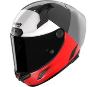 Nolan Casco integral X-804 RS Ultra Carbon Blocco 369 XL mujer Carbono/Negro/Gris/Rojo/Blanco