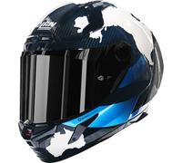 Nolan X-804 RS Ultra Carbon Checa 30th Anniversary, casco integr S female Azul Oscuro/Blanco/Azul Claro