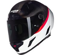 Nolan X-804 RS Ultra Carbon D.O.C. Casco, negro-blanco, tamaño M para Hombres