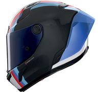 Nolan X-804 RS Ultra Carbon Gemini 365, casco integral XL female Carbono/Azul/Blanco/Rojo