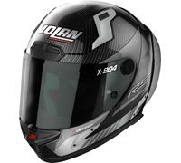 Nolan X-804 RS Ultra Carbon Hot Lap Casco, negro/gris, Talla XL (62)