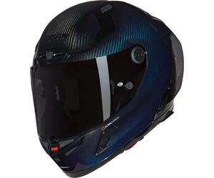 Nolan X-804 RS Ultra Carbon Liquido Casco, azul, tamaño M para Hombres