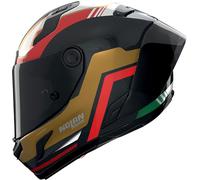 Nolan X-804 RS Ultra Carbon Piega 367, casco integral XL female Carbono/Negro/Oro/Rojo/Verde