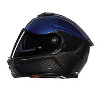 Nolan X-903 Casco, Unisex, Carbón, Azul Oscuro, Negro, Small
