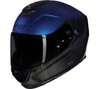 Nolan X-903 Ultra Carbon Verniciatura Speciale 341, casco integr M male Negro/Azul Oscuro