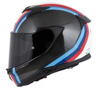 Nolan X-904 ULTRA CARBON GEMINI Casco Integral Blanco/Azul/Rojo M unisex