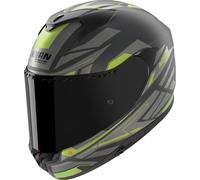 Nolan X-904 Ultra Carbon Rombo Casco, gris-verde, tamaño L para Hombres