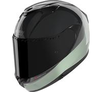 Nolan X-904 Ultra Carbon Verniciatura Speciale Casco, negro-verde, tamaño XL para Hombres
