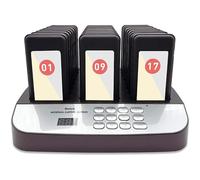 NOLAS - Buscapersonas de distanciamiento social para restaurantes, sistema de paginación, línea de espera, cola de señal, llamadas, servicio al cliente de largo alcance para cocina, iglesia, clínica