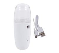 NOLITOY 1 Juego Aparato De Hidratación En Spray Auto Niebla Máscara Buque De Vapor Facial Agente De Mudanzas Rociador De Niebla De Botellas De Spray Luces Led El Plastico