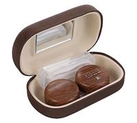 NOLITOY 1 Juego De Caja Lentes De Color Complementario Limpiador De Ventanas Abridor Limpiador De Gafas Estuche para Gafas De Doble Cara Solución Expositor Compartimento para Gafas De Sol