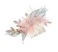 NOLITOY 1 Pc Peine Accesorio Para El Cabello Accesorios Para El Cabello De Baile Bolsa De Peluca De Raso Decoración Para El Cabello Hecha a Mano Decoraciones Para El Cabello Tela Golden