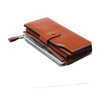 NOLITOY 1 Pieza Billetera Anti-RFID Robo Ranura Llave Cartera para Mujer Carteras de Mujer
