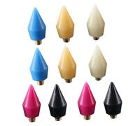 NOLITOY 10 Piezas Bolígrafo Para Uñas Cepillos Para Uñas De Gel Cepillos De Uñas Para Arte De Uñas Cepillo De Uñas Francés Suministros De Salón De Uñas Lámpara De Uñas Clavos Metal