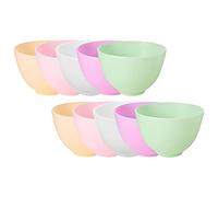 NOLITOY 10 Piezas Cuenco Para Mascarilla Facial De Herramienta Para Mascarillas Caseras Para Salón De Belleza Para Remover De Barro