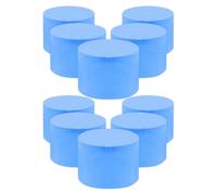 NOLITOY 10 Tapones de Esponja para Tubo de Ensayo de Nido de Hormigas, Control de Humedad, Bloqueo de Agua, Tamaño 15 Mm, Paquete de 10 Unidades para Suministros y Accesorios Agrícolas