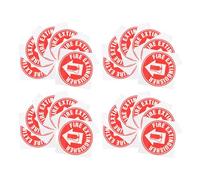 NOLITOY 100 Piezas Pegatinas Adhesivas de Seguridad para Extintores Etiquetas Redondas de Resistentes al Agua Sol Señales de Advertencia para Vehículos Oficinas y Espacios Comerciales