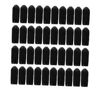NOLITOY 100 piezas Tapones de Goma para Extremos de Diademas Unidades Accesorios DIY para Protección y Comodidad Bandas Estrechas Cubretodo Resistente para Partes Finales