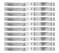 NOLITOY 100 Unidades Clip de Retención de Acero Inoxidable para Dispensador de Vasos de Pared Fácil Extracción y Mantenimiento, Adecuado para Hogares Modernos y Espacios Domésticos
