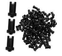 NOLITOY 100piezas Agujas Para Boquilla De Pegamento Para Pestañas Herramientas Antiobstrucción Para Botellas De Pegamento Suministros Para Extensión De Pestañas Accesorio Duradero