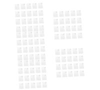 NOLITOY 100piezas Bolsa Cosmética Reutilizable De Boca De Succión para Almacenamiento De Lociones y Champús Material Pet Resistente y Aislante para Viajes y Muestras De Maquillaje