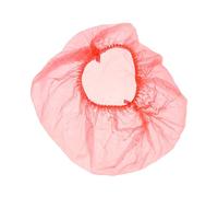 NOLITOY 100piezas Gorros De Ducha Desechables Para Mujer Unidades Gorro y Práctico Para El Cabello Baño Rojo