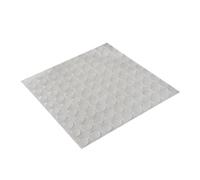 NOLITOY 100piezas Partículas Anticolisión de Silicona Transparente Adhesivas para Pies Almohadillas Amortiguadoras para Puertas Armarios y Cajones Unidades