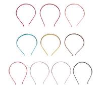 NOLITOY 10piezas Accesorios De Cabello Diademas De Alambre De Hierro Tocados Decorativos Para Mujeres y Unids