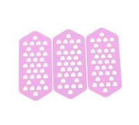 NOLITOY 10piezas De Peluquería Coloridas Placas Aislantes Para Extensiones De Cabello Protector Térmico No Para Salón Aleatorios