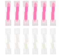 NOLITOY 12 Piezas Cera de repuesto para pluma perforadora equipo cepillo de uñas Rosario Gel Herramienta de manicura con puntas de cera reemplazables puntas de lápiz de cera reemplazables