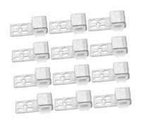 NOLITOY 12 Piezas Clips de Resorte para Sofá Silenciosos Soporte para Almohadones Hundidos Fijación Estable para Reparación de Muebles y Sofás Cama