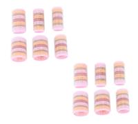 NOLITOY 12 Piezas Rulos Accesorios Para Fiestas De Osos Bigudíes De Pelo Grandes Para Pelo Largo Flequillo Rodillo De Pelo Rizador De Pelo Palo De Pelo Que Se Encrespa Pelo Pegajoso Rosa