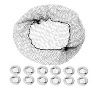 NOLITOY 120 Piezas Unidades Redes Invisibles para Moños Alta Elasticidad Reutilizables para Mujeres para Peinados de Ballet Pelucas y Uso Diario Material Transpirable y Cómodo