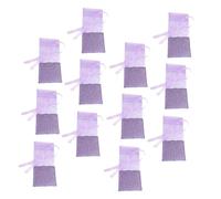 NOLITOY 12piezas Bolsa Tipo Bolsita De Gasa Pequeña Bolsitas Vacías Con Cordón Para Sobres Para Almacenar Especias o Bolsitas De Lavanda Perfumadas