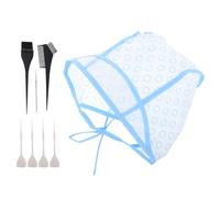 NOLITOY 12piezas Gorro Para Teñir Cabello Con Kit De Para Cabello Gorro Ajustable Para Coloración Con De Crochet Accesorios De Peluquería Para Casa y Salón