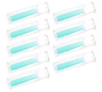 NOLITOY 12piezas Varilla Auxiliar Varilla De Succión Para Lentes De Contacto Reutilizables Compactos Palitos Pequeños Aplicadores De Silicona Caja Transparente Herramientas Para Lentes De