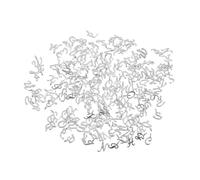 NOLITOY 130 Piezas Alloy Initial Pendants A-z For DIY Jewelry Crafting Compact Letter Charms For Bracelets And Necklaces Tone