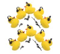 NOLITOY 15 piezas Clips para Pelo con Diseño de Patito Amarillo Accesorios de Pelo para Niñas Sujetadores para Coletas y Moños para Fiestas y Viajes Colores Vivos y Duraderos