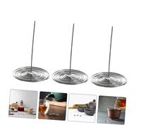NOLITOY 15 Piezas Colador Boquilla Tetera con Filtro Malla Acero Inoxidable Colador Fina para Té Filtro Adaptable con para Boquillas de Teteras Reutilizable y Fácil Limpieza Accesorio para